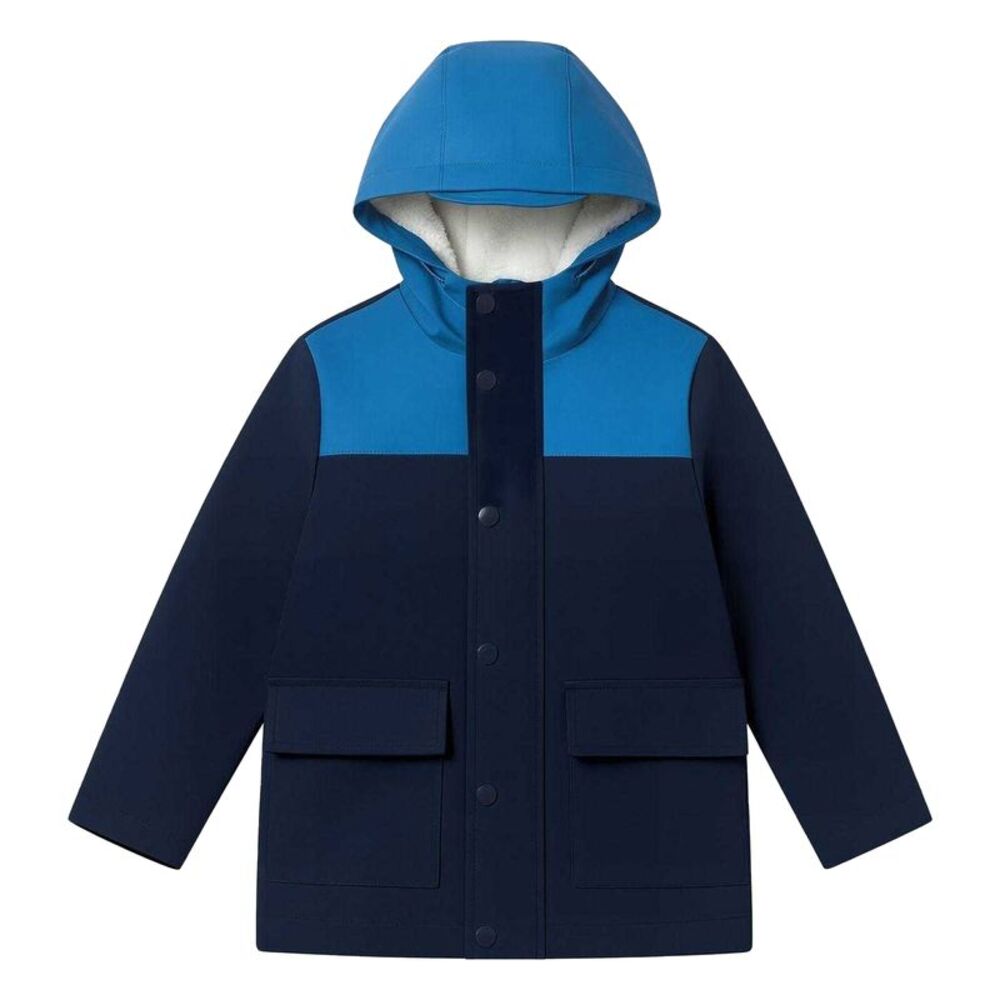 Gelert Childrens/Kids Colour Block Waterproof Jacket / Navy